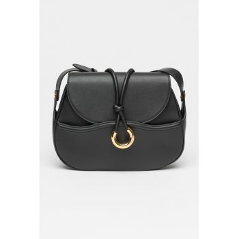 Geanta crossbody de piele cu bareta ajustabila