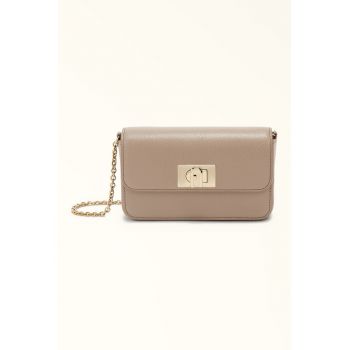 Geanta crossbody din piele cu bareta din lant 1927