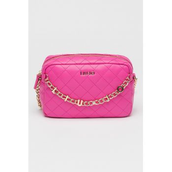 Geanta crossbody din piele ecologica cu detaliu din lant Humita