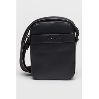 Geanta crossbody din piele ecologica cu logo discret