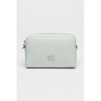 Geanta crossbody din piele ecologica cu logo