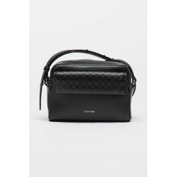 Geanta crossbody matlasata din piele ecologica