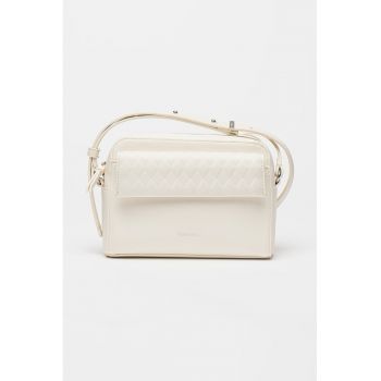 Geanta crossbody matlasata din piele ecologica