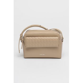 Geanta crossbody matlasata din piele ecologica