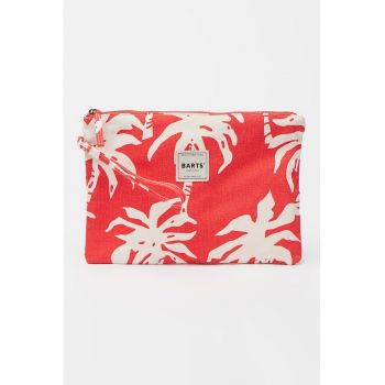 Geanta din material textil cu maner si model Juno