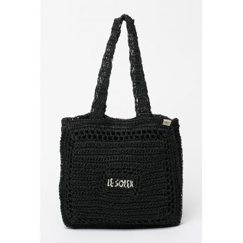 Geanta shopper crosetata Le Soleil