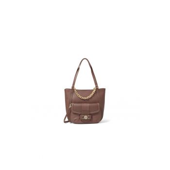 Geanta shopper de piele ecologica cu design 2in1