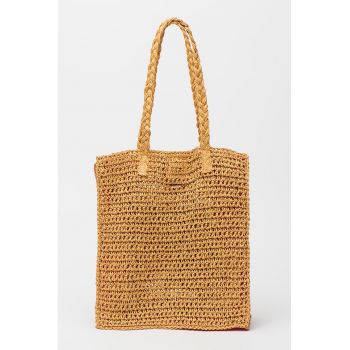 Geanta shopper din paie de hartie Malleen