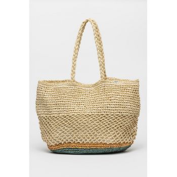 Geanta shopper din paie de hartie Morum