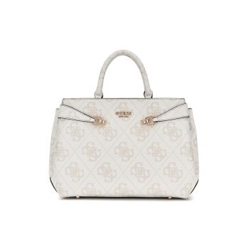 Geanta shopper din piele ecologica cu model logo Lorelei