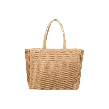 Geanta shopper tote de paie Spotless Sunnies
