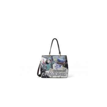 Geanta tote cu model