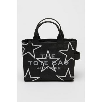 Geanta tote din bumbac cu model stea