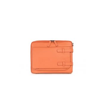 Geanta unisex de piele - pentru laptop