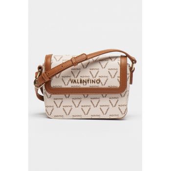 Geata crossbody de piele ecologica si clapa Lady Re