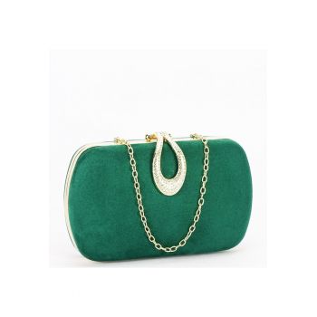 Geanta clutch eleganta verde BJH-756 05 17318