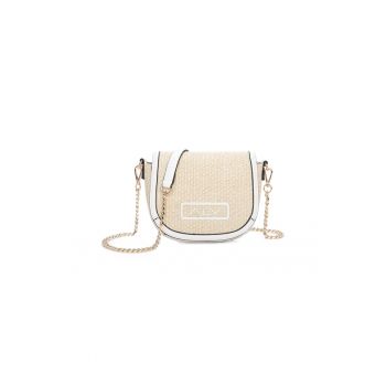 Geanta crossbody cu bareta din lant