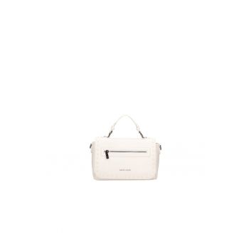 Geanta crossbody cu clapa si bareta detasabila