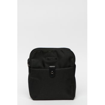 Geanta crossbody cu compartiment dublu