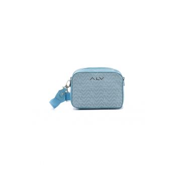 Geanta crossbody cu doua compartimente