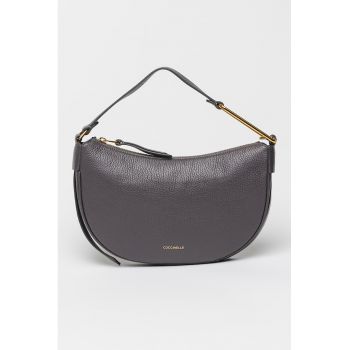 Geanta crossbody de piele cu aspect granulat Priscilla