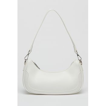 Geanta crossbody de piele ecologica cu bareta detasabila