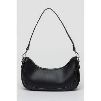 Geanta crossbody de piele ecologica cu bareta detasabila