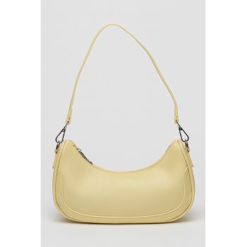 Geanta crossbody de piele ecologica cu bareta detasabila