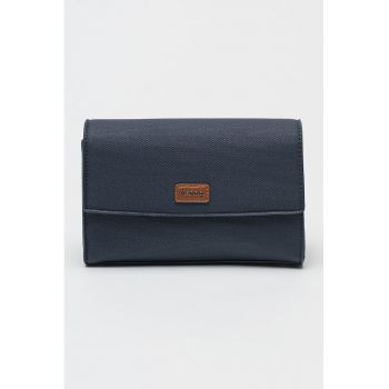Geanta crossbody de piele ecologica cu clapa