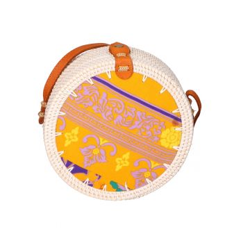 Geanta crossbody din paie