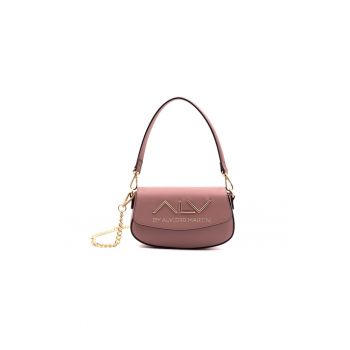 Geanta crossbody din piele ecologica cu clapa