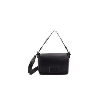 Geanta crossbody din piele ecologica cu clapa