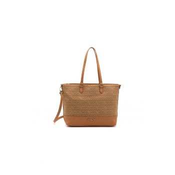 Geanta shopper cu model logo