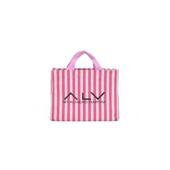 Geanta shopper din material textil cu model
