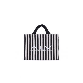 Geanta shopper din material textil cu model