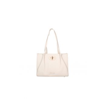 Geanta tote de piele ecologica cu logo