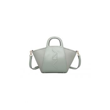 Geanta tote din piele ecologica cu logo in relief