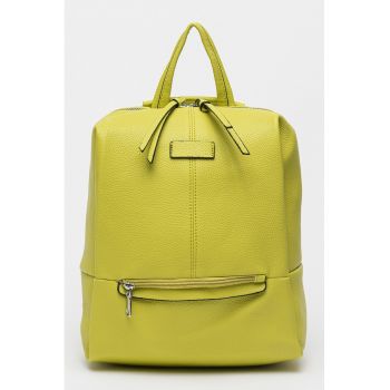Rucsac de piele ecologica cu bareta ajustabila