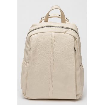 Rucsac de piele ecologica cu buzunare multiple