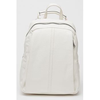 Rucsac de piele ecologica cu buzunare multiple