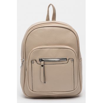 Rucsac din piele ecologica cu buzunare multiple