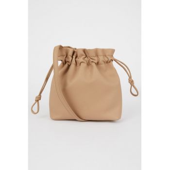 Geanta bucket de piele ecologica