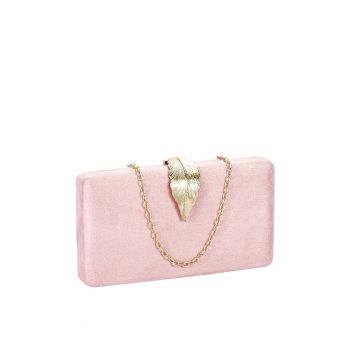 Geanta clutch roz deschis BJH-20273 05 17320
