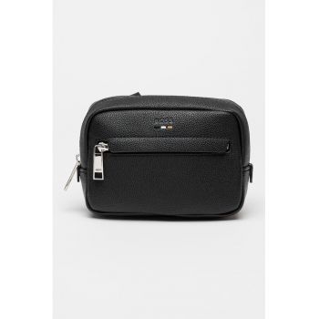 Geanta crossbody cu aspect texturat