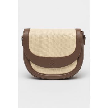 Geanta crossbody cu bareta detasabila