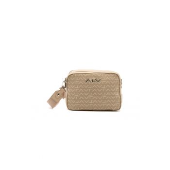 Geanta crossbody cu doua compartimente