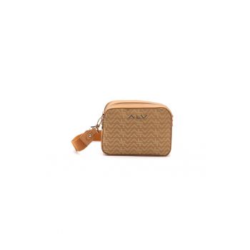 Geanta crossbody cu doua compartimente