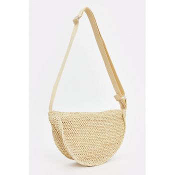 Geanta crossbody de paie