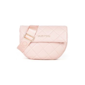 Geanta crossbody de piele ecologica cu bareta cu logo Bigs