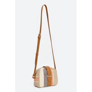 Geanta crossbody din material textil